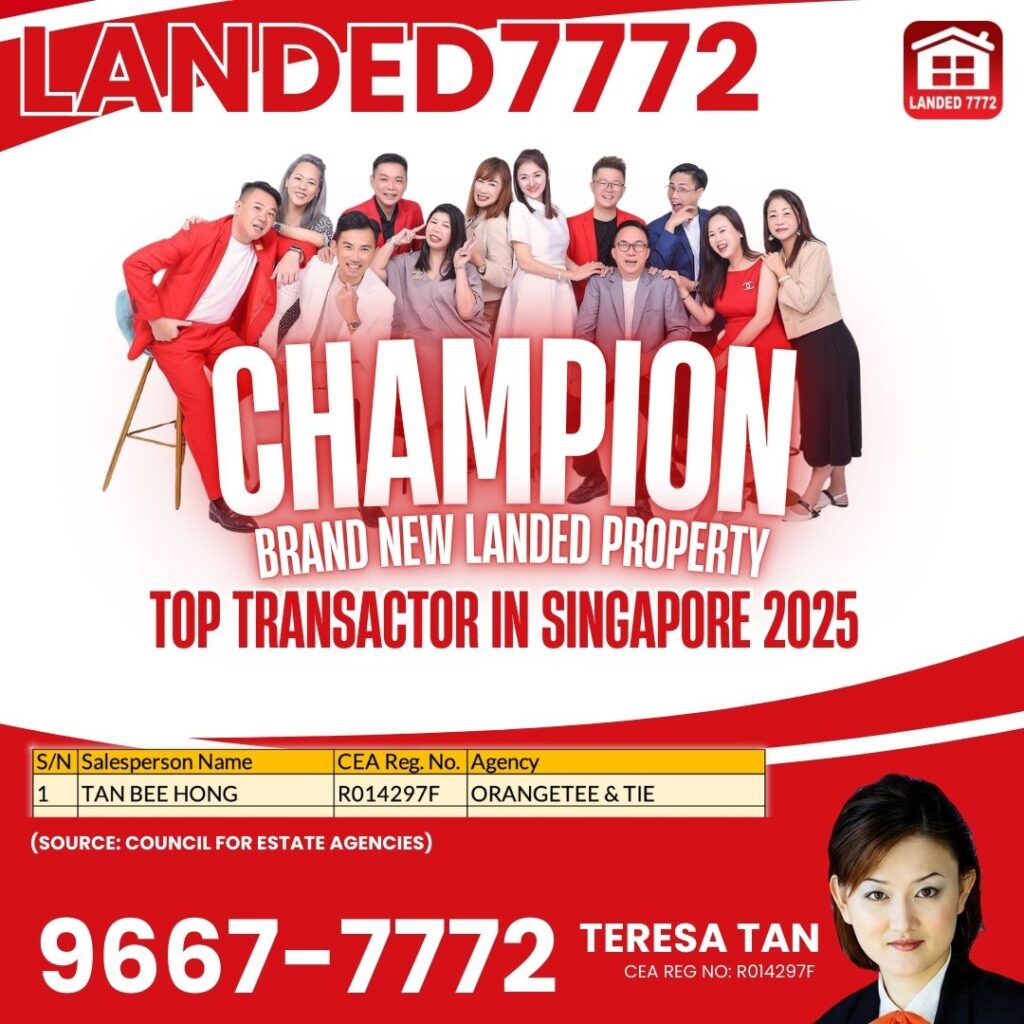 Top Brand New Landed Property Transactor 2025